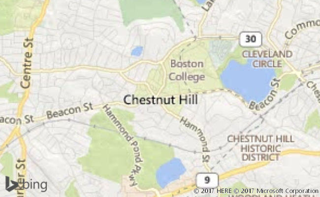 Map Of Chestnut Hill Ma Chestnut Hill, Ma Property Data - Real Estate Statistics & Sales Comps