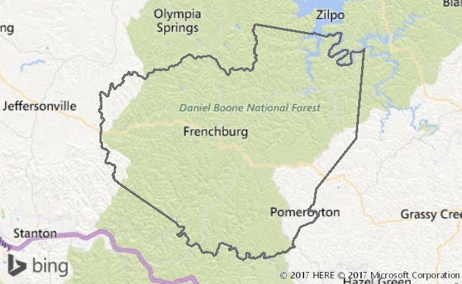 Menifee County Ky Map Menifee County Ky Property Data - Real Estate Comps, Statistics & Reports