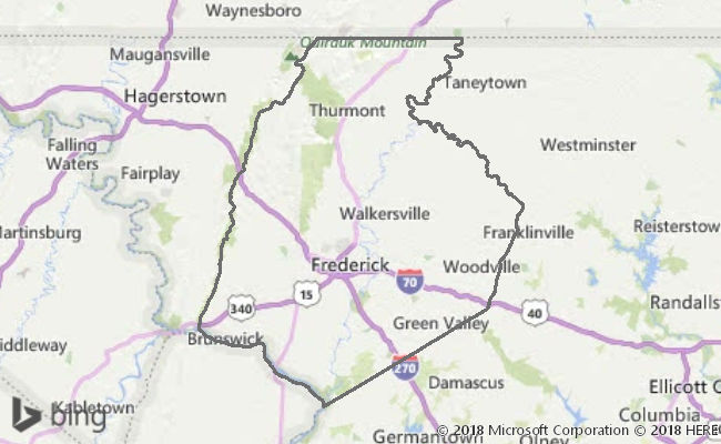 Frederick Md On Map Frederick County Md Property Data - Real Estate Comps, Statistics & Reports