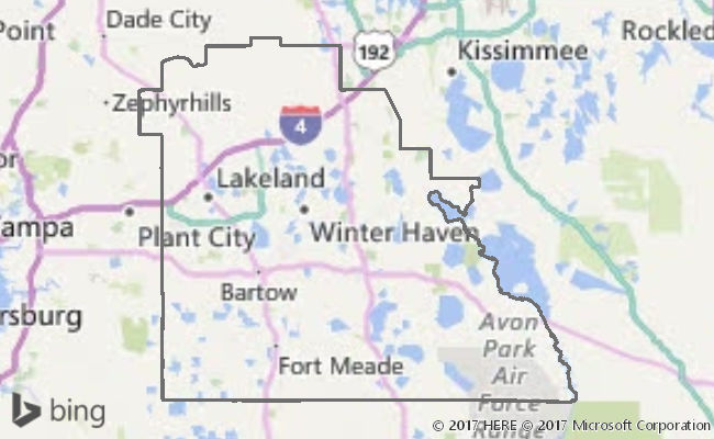 Polk County Map With Zip Codes