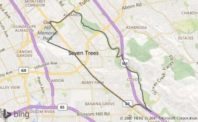 95111 Zip Code Map Zip Code 95111 Property Data, Reports And Statistics