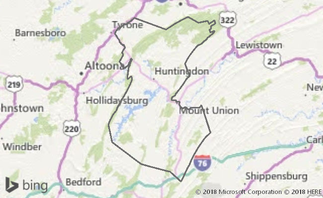 Huntingdon County Pa Map Huntingdon County Pa Property Data - Real Estate Comps, Statistics & Reports