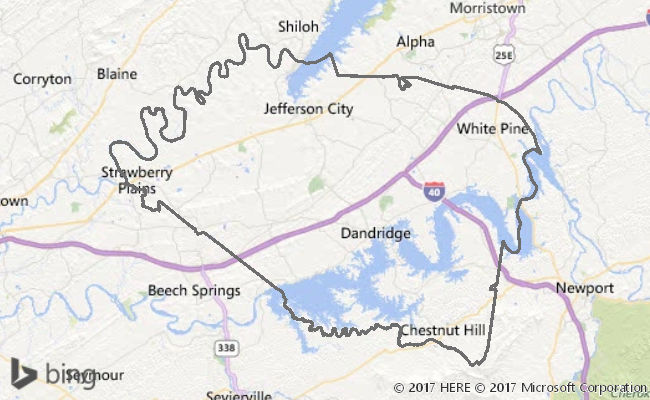 Morristown Tn Zoning Map Jefferson County Tn Property Data - Real Estate Comps, Statistics & Reports