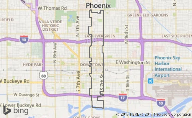 85004 Zip Code Map Zip Code 85004 Property Data, Reports And Statistics
