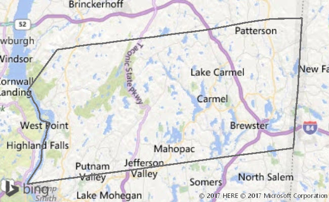 Map Of Putnam County Ny - Maping Resources