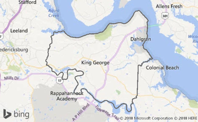 King George Virginia Map King George County Va Property Data - Real Estate Comps, Statistics &  Reports