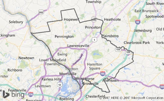 Map Of Mercer County Nj Mercer County Nj Property Data - Real Estate Comps, Statistics & Reports