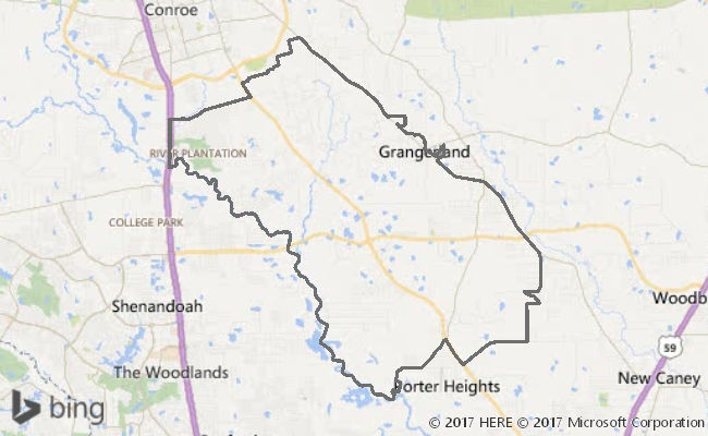 The Woodlands Zip Code Map Maps For You