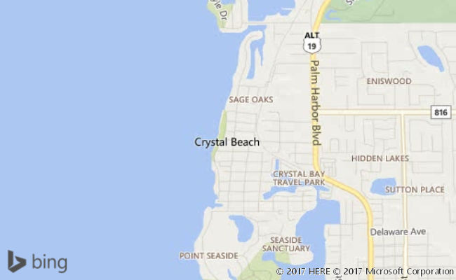 Crystal Beach Florida Map - Osiris New Dawn Map